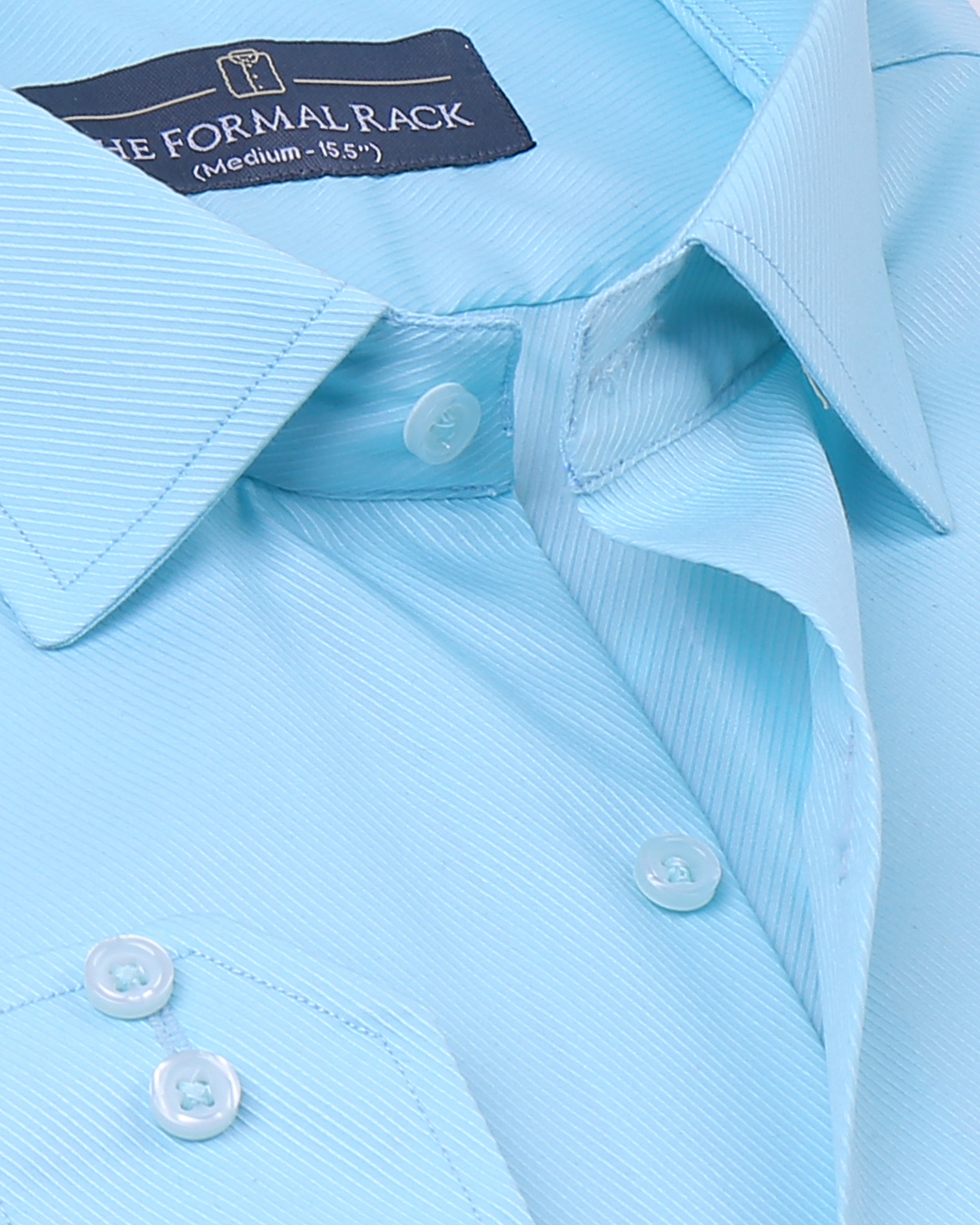 Textured Turquoise Shirt